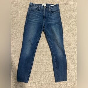 Frame Le High Skinny Denim Size 28 with a 24 inch inseam